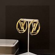 	 Colestore Louis Vuitton Earrings Gold - 3