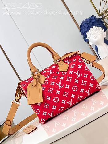 	 Colestore Louis Vuitton Speedy P9 Bandoulière 25 Red M24443
