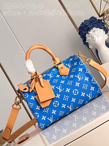 	 Colestore Louis Vuitton Speedy P9 Bandoulière 25 Blue M24443