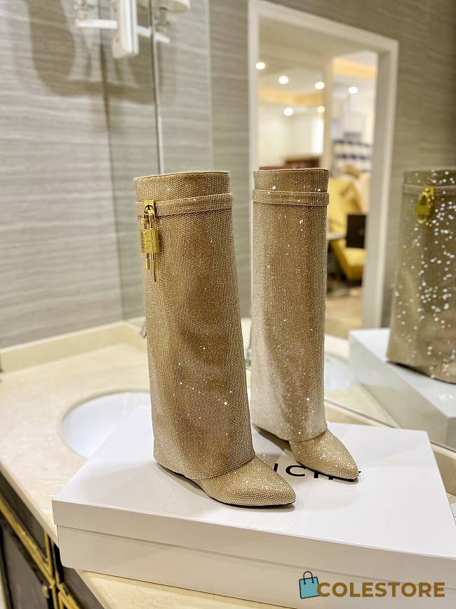 	 Colestore Givenchy Boots Gold - 1