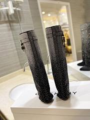 	 Colestore Givenchy Boots Black Bling Bling - 2