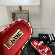 Colestore Chanel Slipper Red - 4