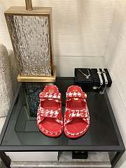 Colestore Chanel Slipper Red - 3