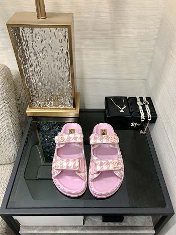 	 Colestore Chanel Slipper Light Pink