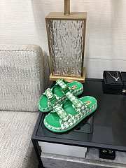 	 Colestore Chanel Slipper Green - 5