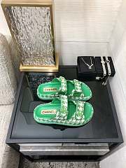 	 Colestore Chanel Slipper Green - 4