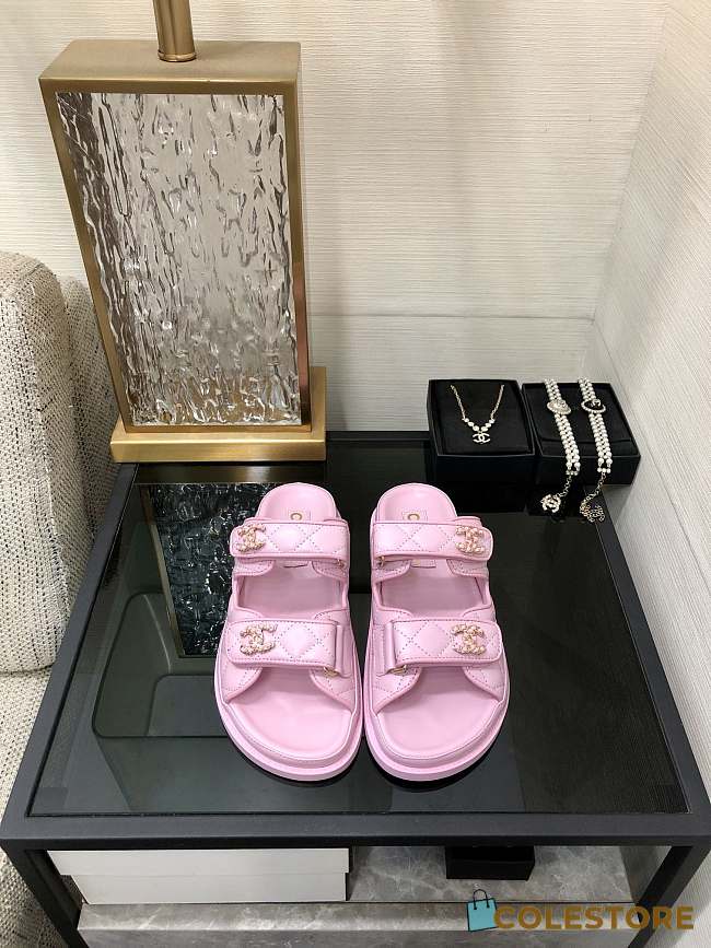 	 Colestore Chanel Slipper Light Pink 01 - 1
