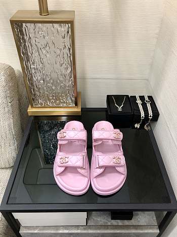 	 Colestore Chanel Slipper Light Pink 01