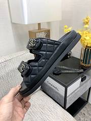 	 Colestore Chanel Slipper Black 01 - 2