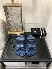 	 Colestore Chanel Slipper Blue 01 - 1