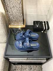 	 Colestore Chanel Slipper Blue 01 - 3