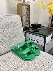 	 Colestore Chanel Slipper Green 01 - 2