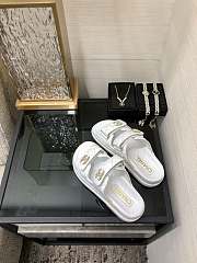 	 Colestore Chanel Slipper White 01 - 4