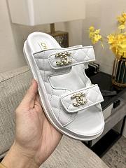 	 Colestore Chanel Slipper White 01 - 2