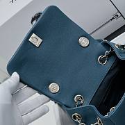 	 Colestore Chanel Duma Cargo Backpack Blue Size 21.5x19.5x12cm - 4
