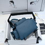 	 Colestore Chanel Duma Cargo Backpack Blue Size 21.5x19.5x12cm - 3