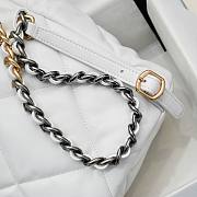 	 Colestore Chanel 24C Backpack White Size 26x22x16cm - 4