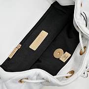 	 Colestore Chanel 24C Backpack White Size 26x22x16cm - 6