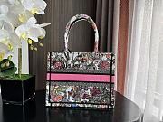 	 Colestore Small Dior Book Tote Butterfly Zodiac 26.5 x21 x14cm - 4