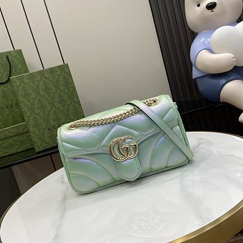 	 Colestore Gucci Marmont Green Size 15x 26x 7cm