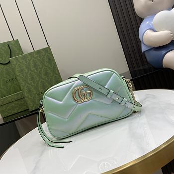 	 Colestore Gucci Marmont Green Size 13x 24x 7cm