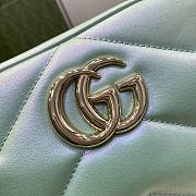 	 Colestore Gucci Marmont Green Size 13x 24x 7cm - 4