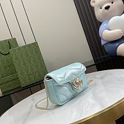 	 Colestore Gucci Marmont Blue Size 10 x 16.5x 4.5cm - 2