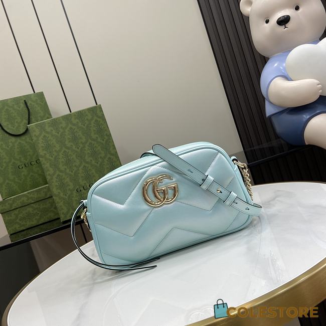 	 Colestore Gucci Marmont Blue Size 13x 24x 7cm - 1