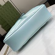 	 Colestore Gucci Marmont Blue Size 13x 24x 7cm - 2