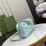 	 Colestore Gucci Marmont Blue Size 13x 24x 7cm - 3