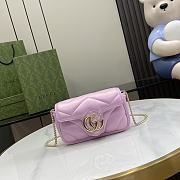 	 Colestore Gucci Marmont Pink Size 10 x 16.5x 4.5cm - 1