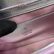 	 Colestore Gucci Marmont Pink Size 14x23 x 6cm - 2