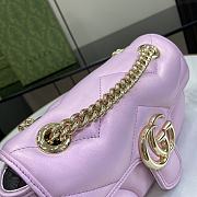 	 Colestore Gucci Marmont Pink Size 14x23 x 6cm - 3