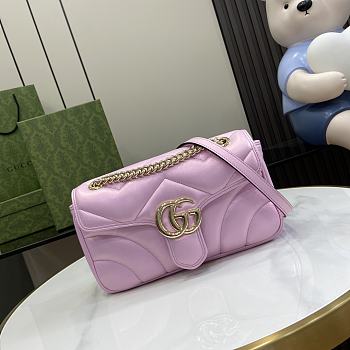 	 Colestore Gucci Marmont Pink Size 15x 26x 7cm