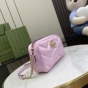 	 Colestore Gucci Marmont Pink Size 13x 24x 7cm - 3
