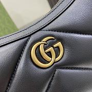 	 Colestore Gg Marmont Small Shoulder Bag Black Leather - 4