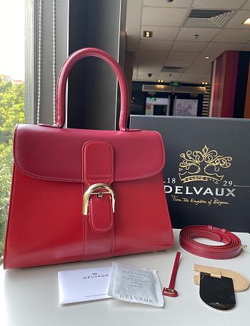 Colestore Delvauz Brillant Togo Red 28*13.5*22.5