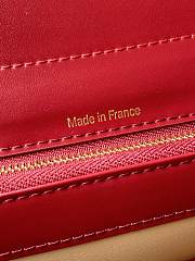 Colestore Delvauz Brillant Togo Red 28*13.5*22.5 - 3