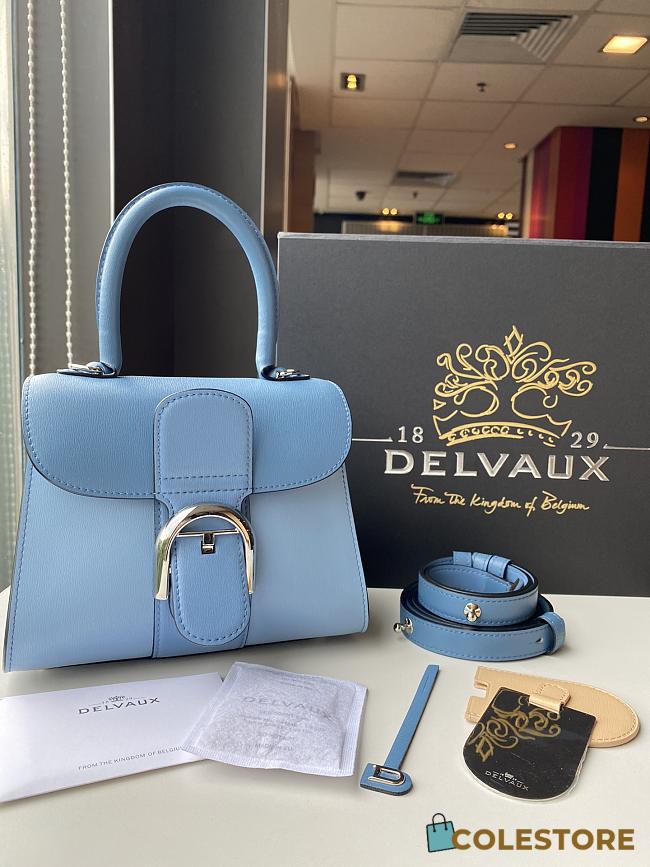 	 Colestore Delvauz Brillant Box Blue 20x12x15.5cm - 1