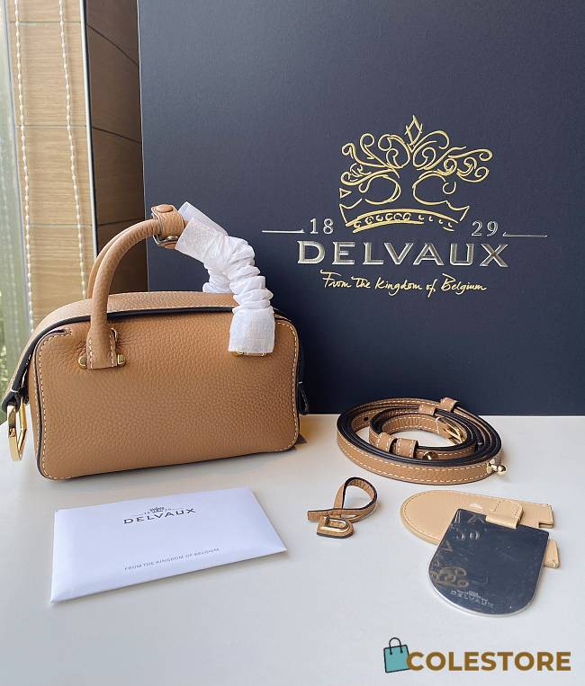 	 Colestore Delvaux Coolbox Nano Brown 16.5/7.5/11cm - 1