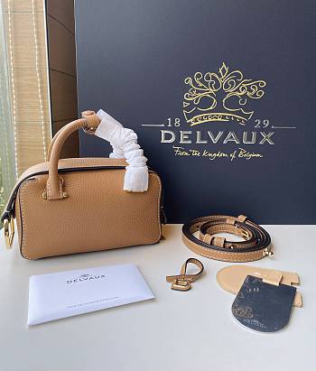 	 Colestore Delvaux Coolbox Nano Brown 16.5/7.5/11cm