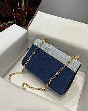 Colestore Dg Girls Bag In Patchwork Denim And Plain Calfskin  - 4