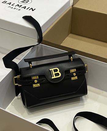 	 Colestore Balmain Smooth Leather B-Buzz 24 Gold Black 19*12*7.5