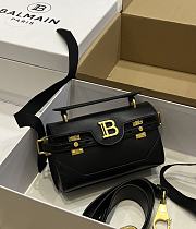 	 Colestore Balmain Smooth Leather B-Buzz 24 Gold Black 19*12*7.5 - 4