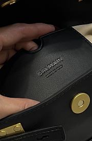 	 Colestore Balmain Smooth Leather B-Buzz 24 Gold Black 19*12*7.5 - 2