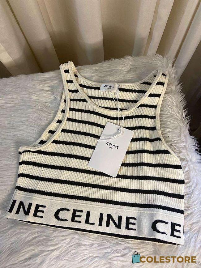 Colestore Celine Croptop White  - 1