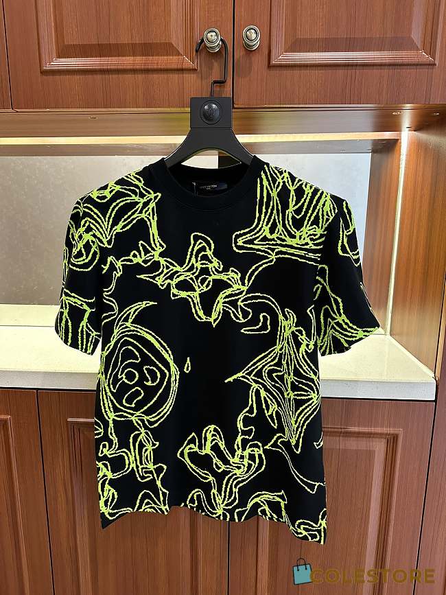 Colestore Louis Vuitton T-shirt Black 002 - 1