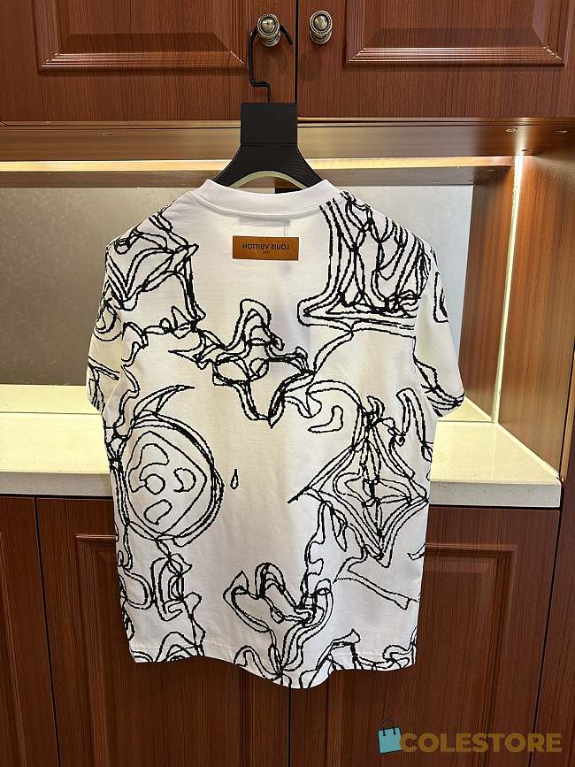Colestore Louis Vuitton T-shirt White 002 - 1