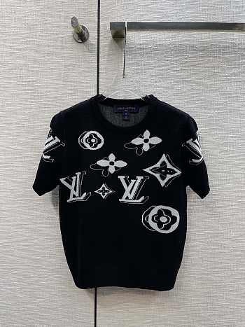 	 Colestore Louis Vuitton Women T-shirt Black 