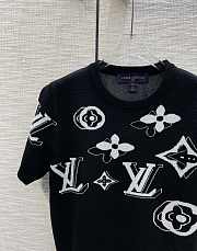 	 Colestore Louis Vuitton Women T-shirt Black  - 3